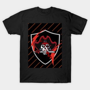 gaming style pirate design T-Shirt